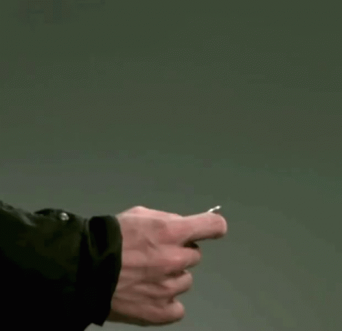 Animation of a coin being tossed in the air